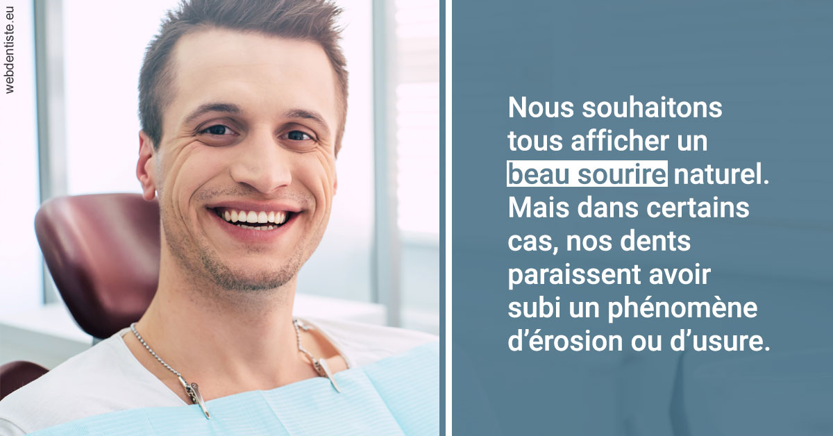 https://selarl-dr-fauquet-roure-coralie.chirurgiens-dentistes.fr/Érosion et usure dentaire